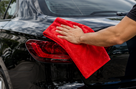 Serviette auto microfibre douce