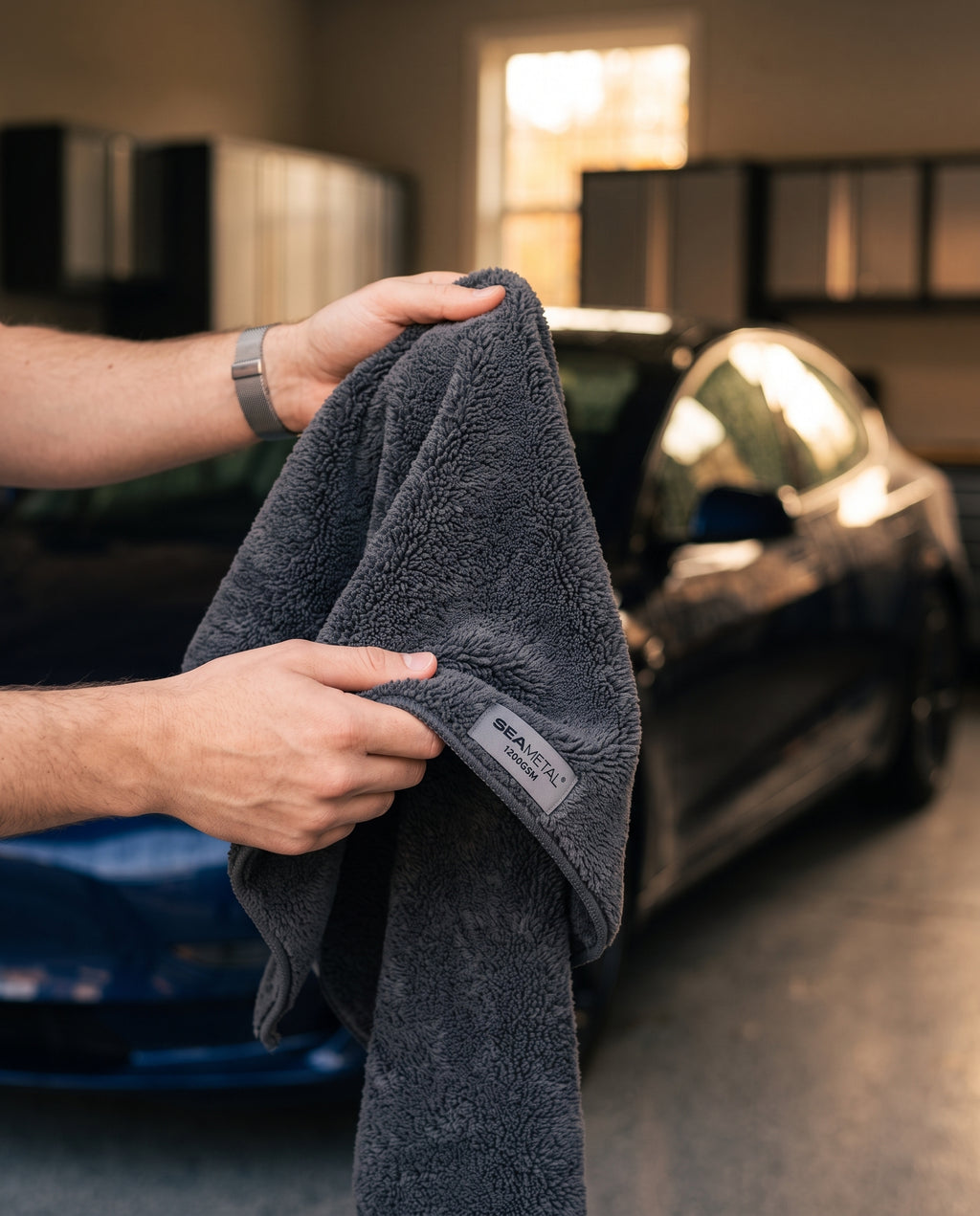 Serviette auto microfibre douce — image 2